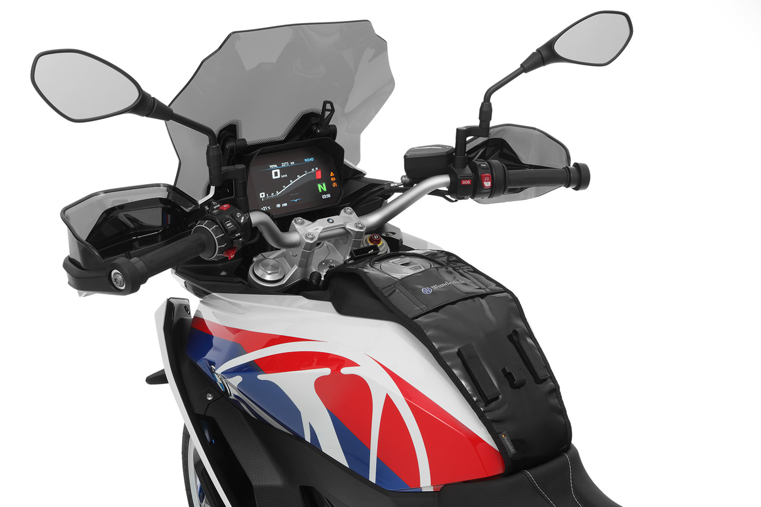 Wunderlich Mounting System For Elephant Tour Edition Tank Bag | Black | BMW F 650 GS - Pyramid Motorcycle Accessories