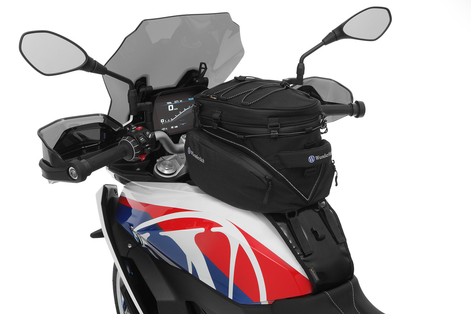 Wunderlich Mounting System For Elephant Tour Edition Tank Bag | Black | BMW F 650 GS - Pyramid Motorcycle Accessories