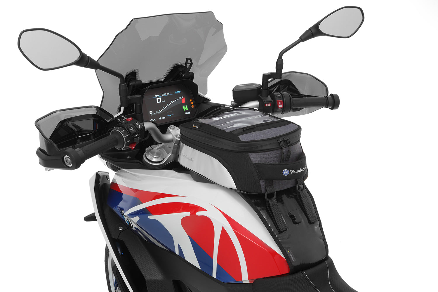 Wunderlich Mounting System For Elephant Tour Edition Tank Bag | Black | BMW F 650 GS - Pyramid Motorcycle Accessories