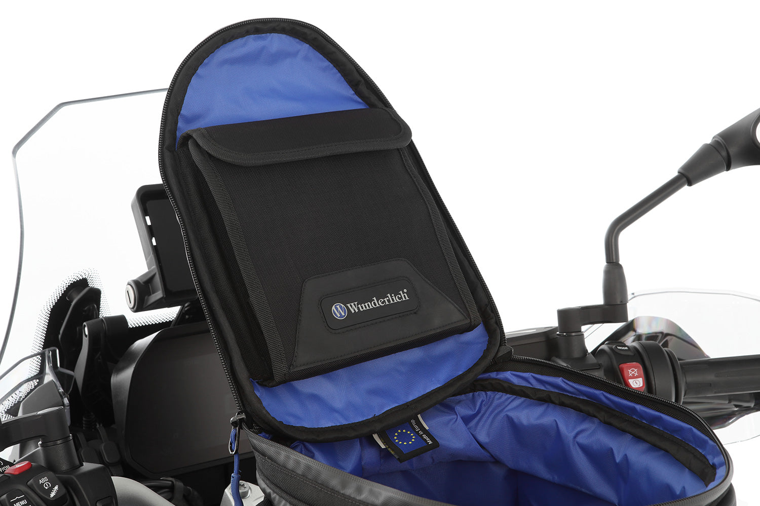Wunderlich “Elephant” Seat and Luggage Rack Bag | Black - Pyramid Motorcycle Accessories