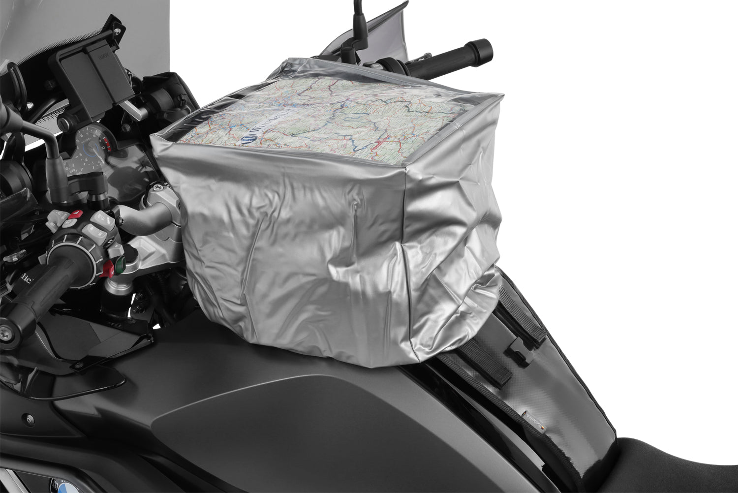Wunderlich Spacer Plate For Tank Bag Click Bag | Black | BMW K 1200 RS - Pyramid Motorcycle Accessories