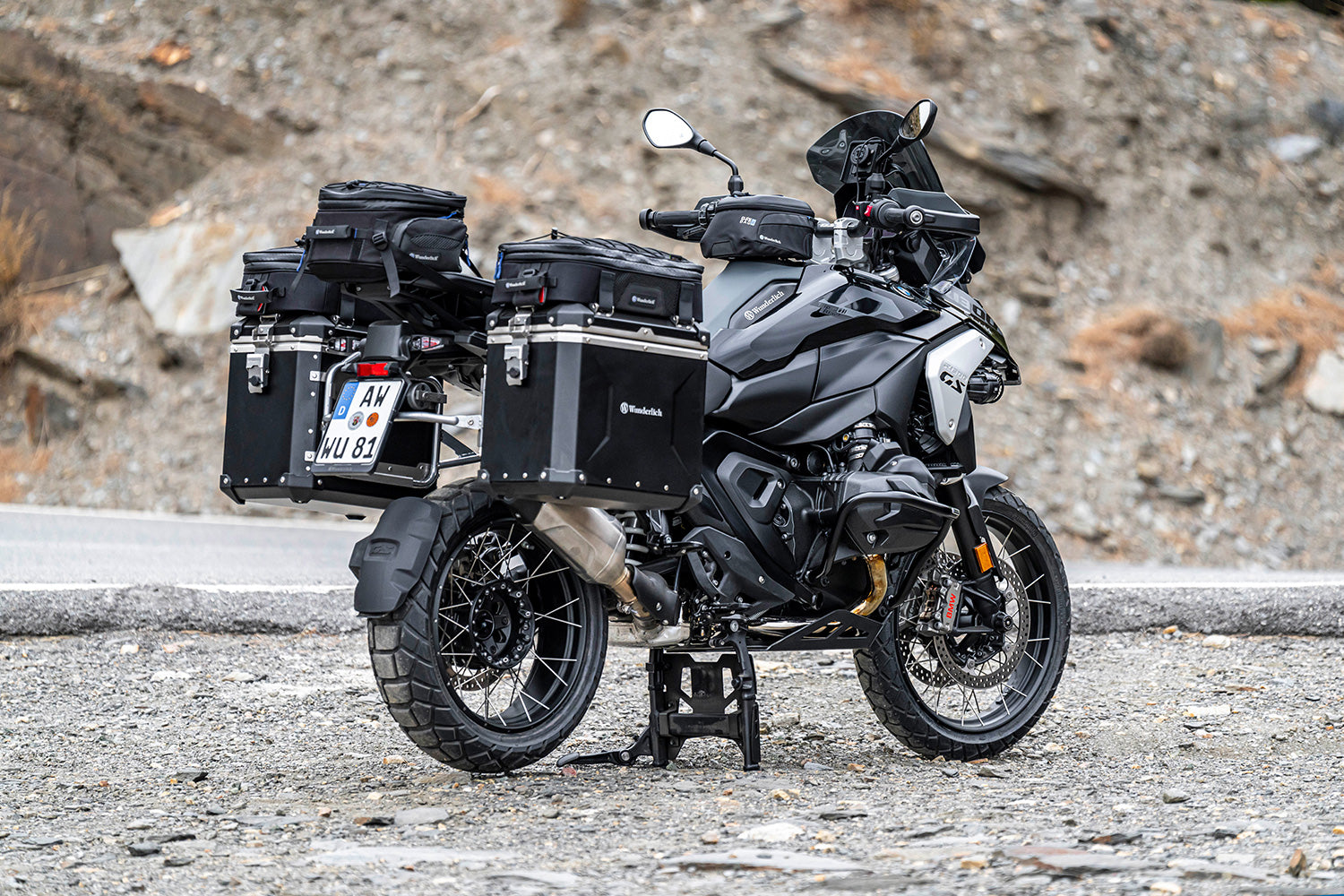 Wunderlich Balance Adapter For Rear Wheel | Black - Pyramid Motorcycle Accessories