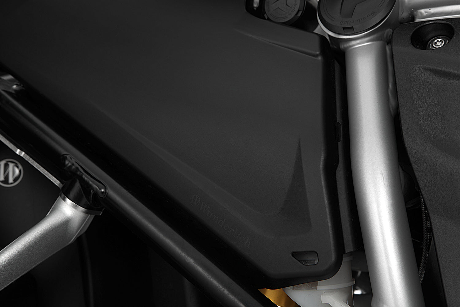 Wunderlich Frame Cover Set | Black | BMW R 1250 GS Adventure - Pyramid Motorcycle Accessories