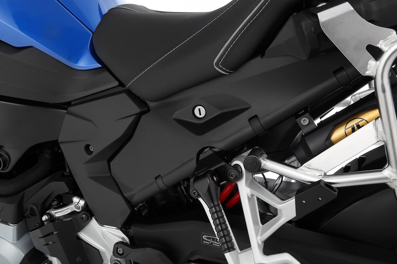 Wunderlich Frame Cover | Black | BMW F 900 GS Adventure - Pyramid Motorcycle Accessories