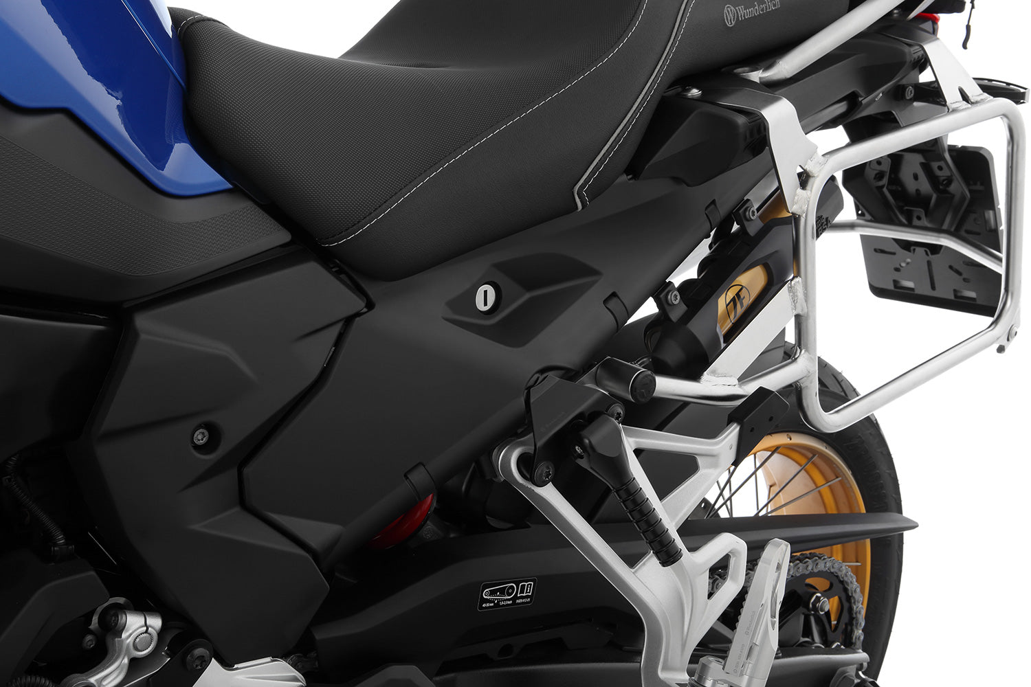 Wunderlich Frame Cover | Black | BMW F 900 GS Adventure - Pyramid Motorcycle Accessories