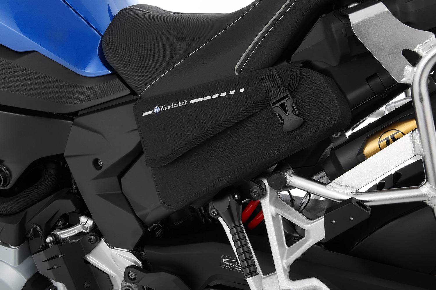 Wunderlich Frame Cover with Side Bags Drybag | Black | BMW F 900 GS Adventure - Pyramid Motorcycle Accessories