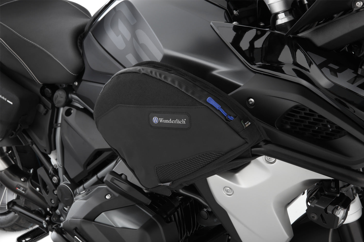 Wunderlich Tank Protection Bar Bags Set | Black | BMW R 1250 GS Adventure - Pyramid Motorcycle Accessories