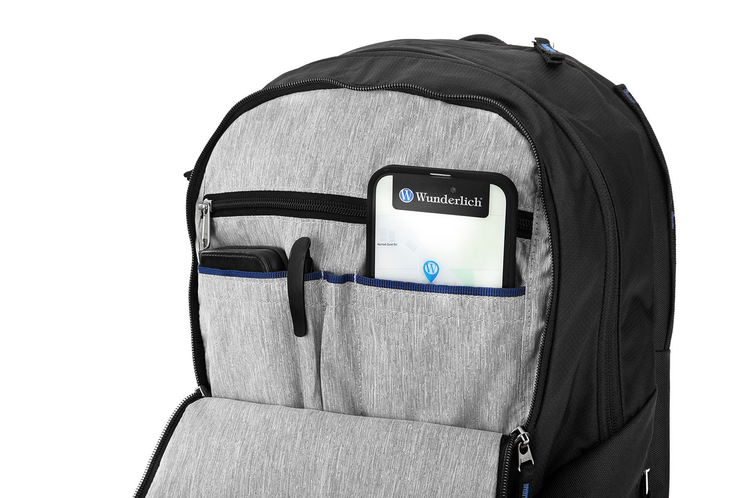 Wunderlich Organizer Bag For Motorcycle Cases Universal | Black | BMW R nineT - Pyramid Motorcycle Accessories