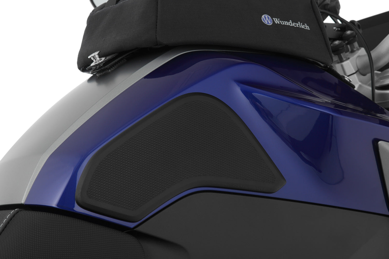 Wunderlich Tank Protection Pad Touring 2 Pieces Large | Black | BMW F 900 XR - Pyramid Motorcycle Accessories