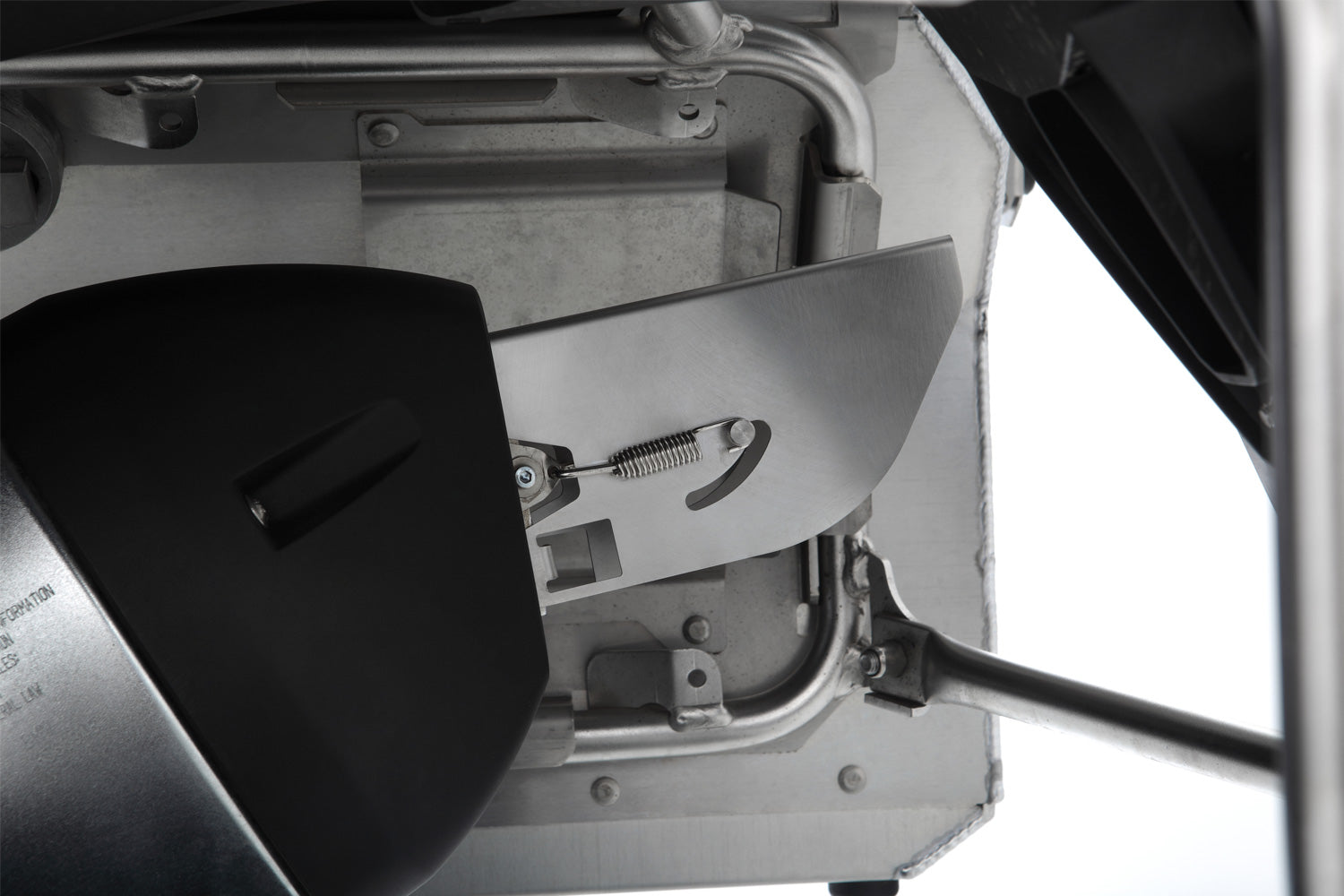 Wunderlich Gonzzoo Exhaust Deflector | Black | BMW R 1250 GS - Pyramid Motorcycle Accessories