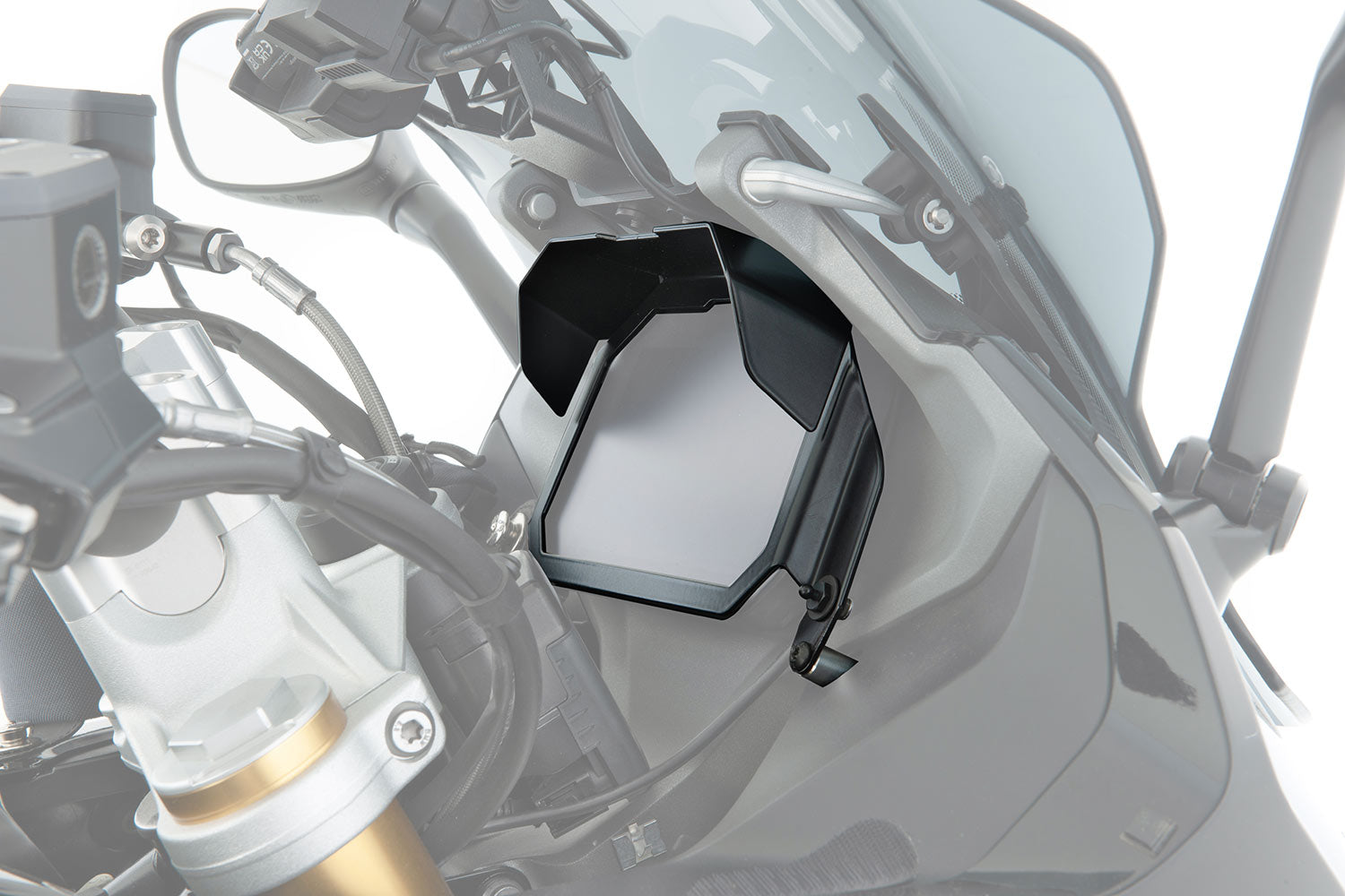 Wunderlich TFT Display Theft Protection | Black | BMW R 1250 RS - Pyramid Motorcycle Accessories