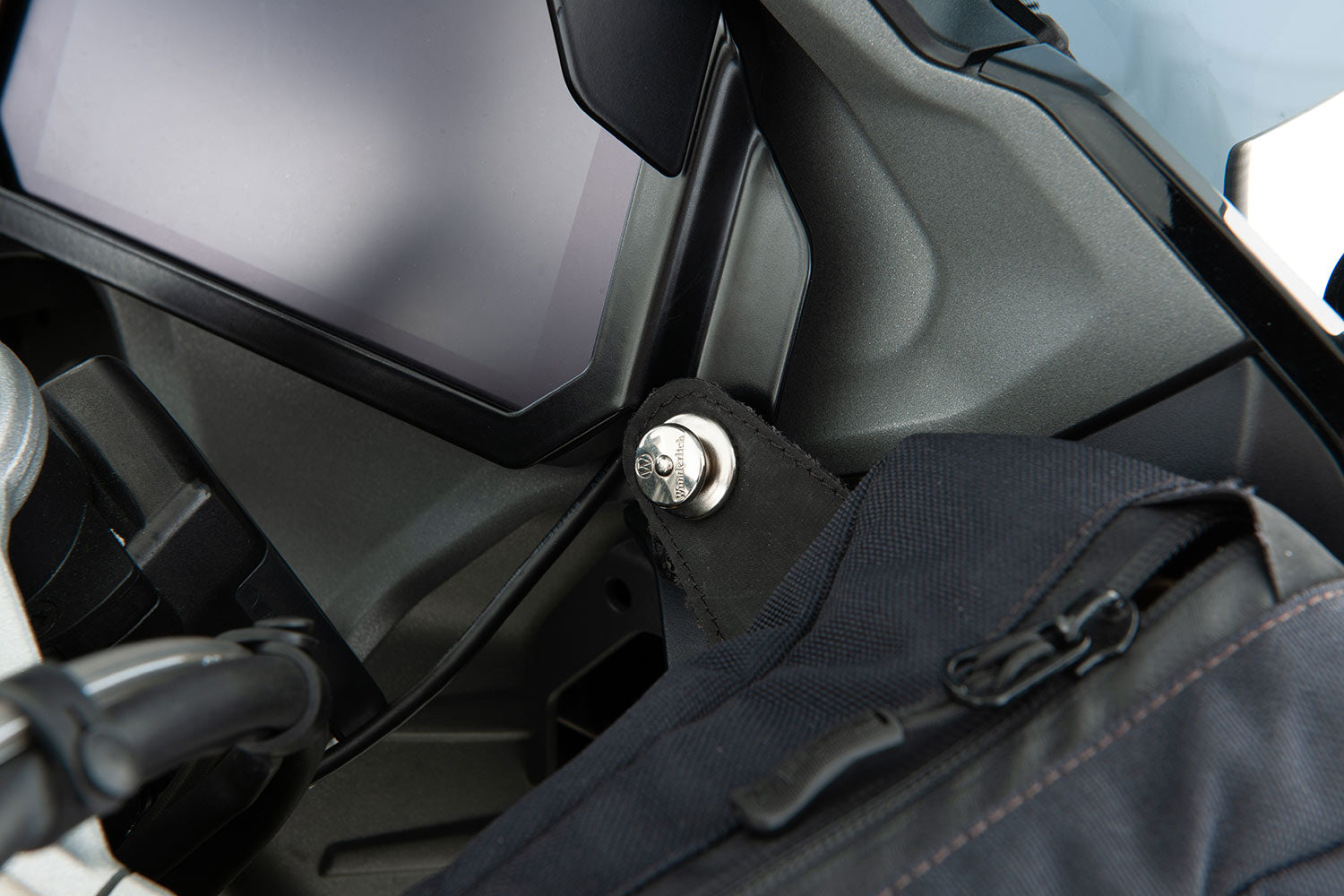Wunderlich TFT Display Theft Protection | Black | BMW R 1250 RS - Pyramid Motorcycle Accessories