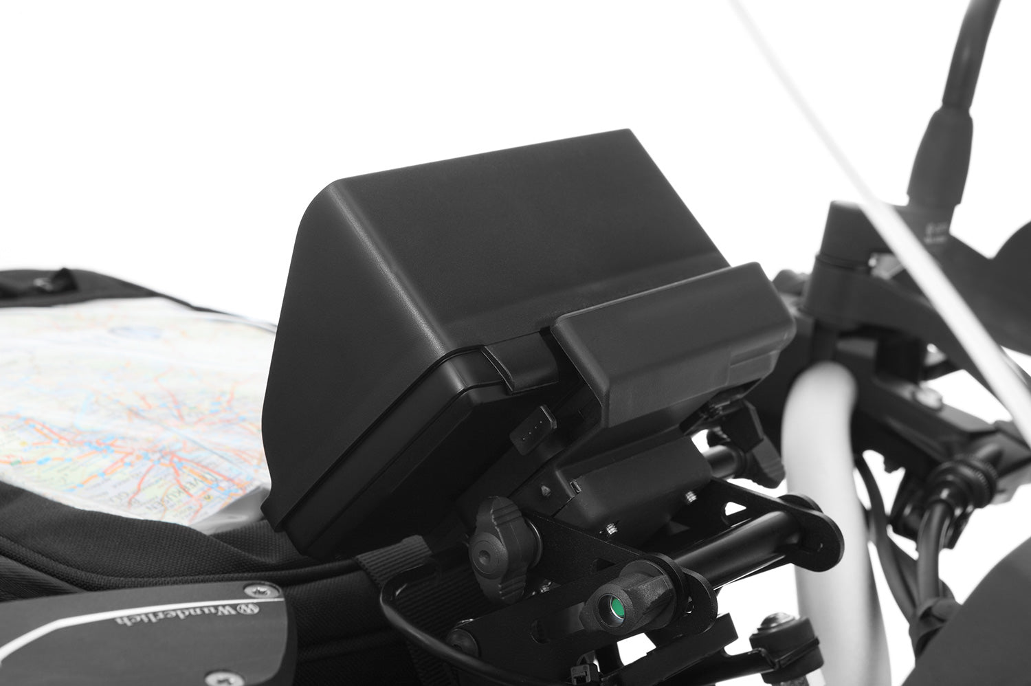 Wunderlich Device Navigation Holder | R nineT | Black - Pyramid Motorcycle Accessories