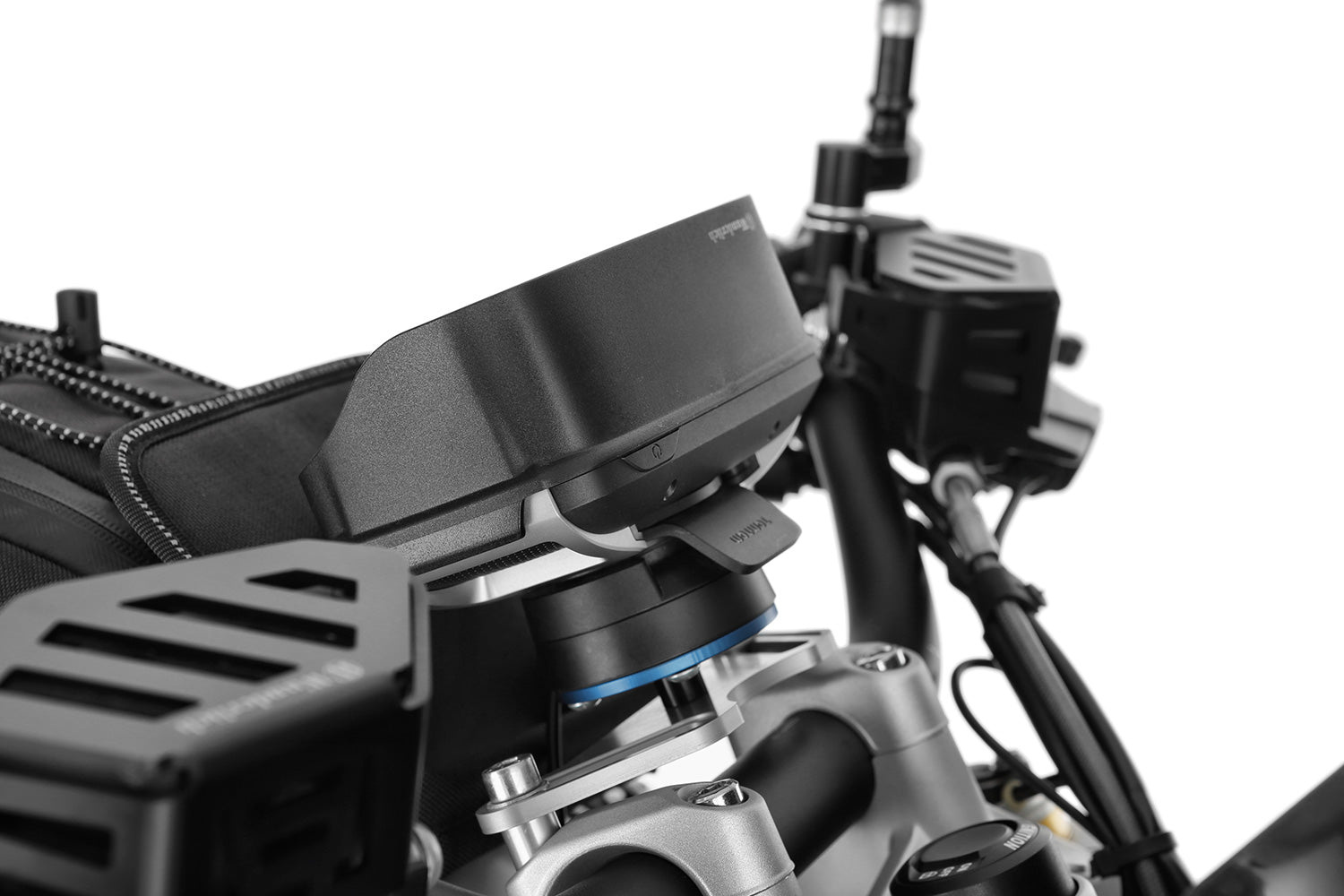 Wunderlich Glare Shield Tomtom Rider | Black | BMW R nineT - Pyramid Motorcycle Accessories