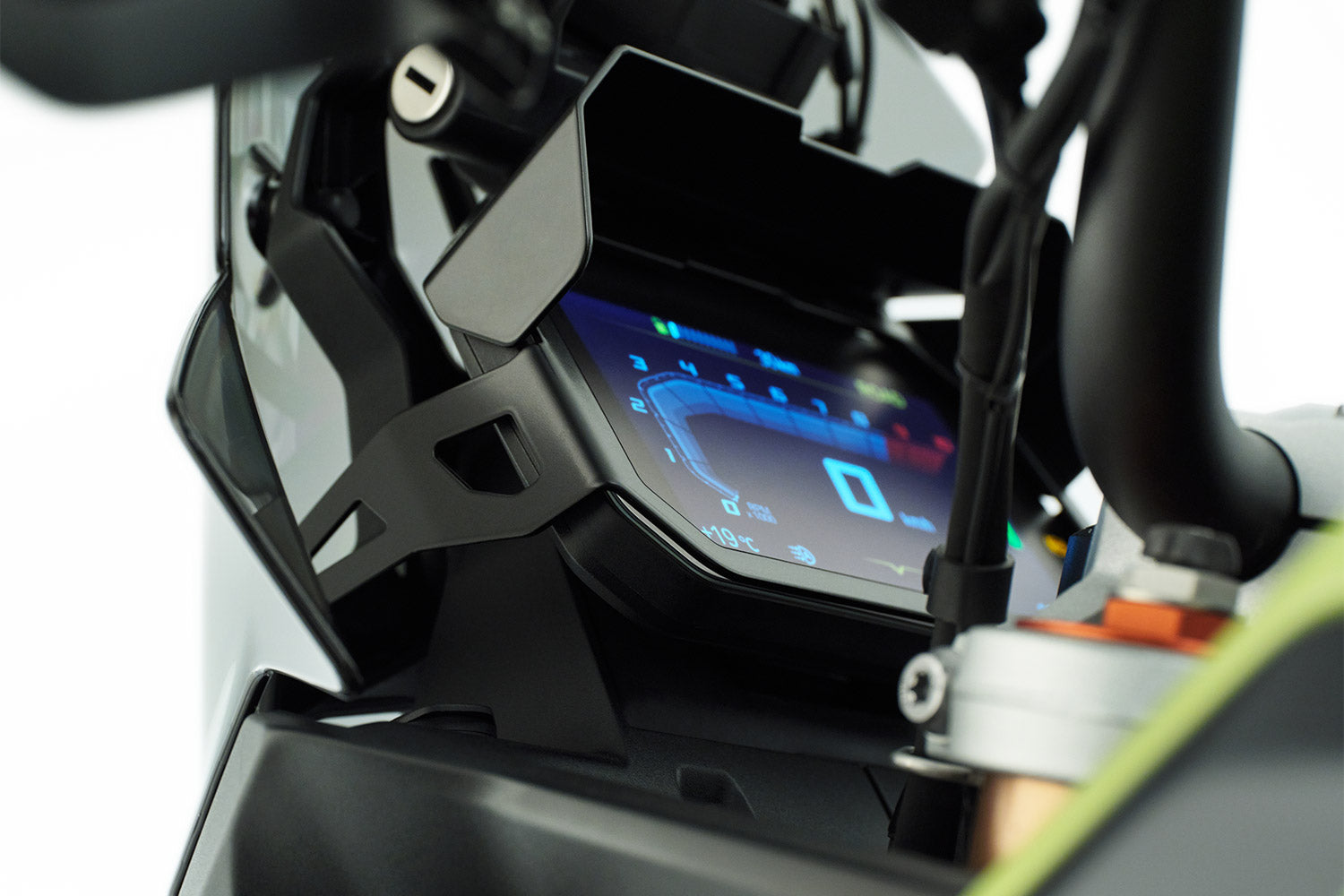 Wunderlich Cockpit Panel without Board Socket | R 1300 GS | Black - Pyramid Motorcycle Accessories