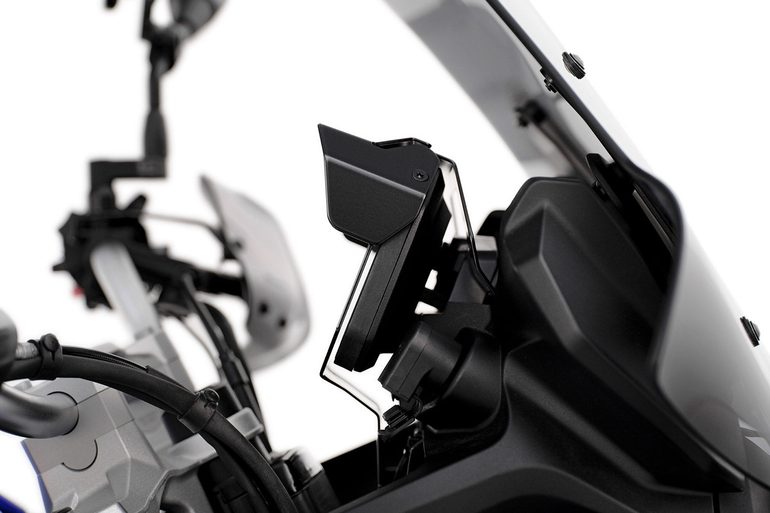 Wunderlich Cockpit Panel without Board Socket | R 1300 GS | Black - Pyramid Motorcycle Accessories