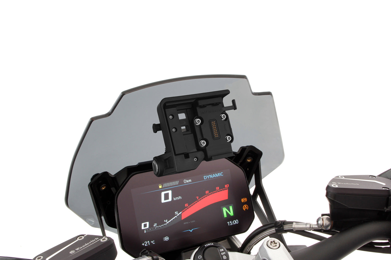 Wunderlich Number Plate Holder | Black | BMW R nineT - Pyramid Motorcycle Accessories