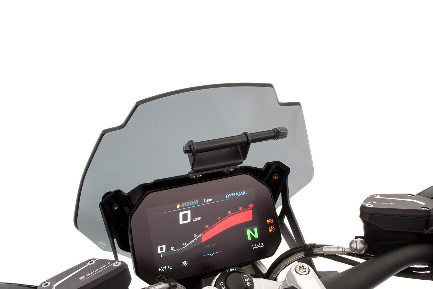Wunderlich Universal Device Carrier | Black | BMW R 1250 RT - Pyramid Motorcycle Accessories