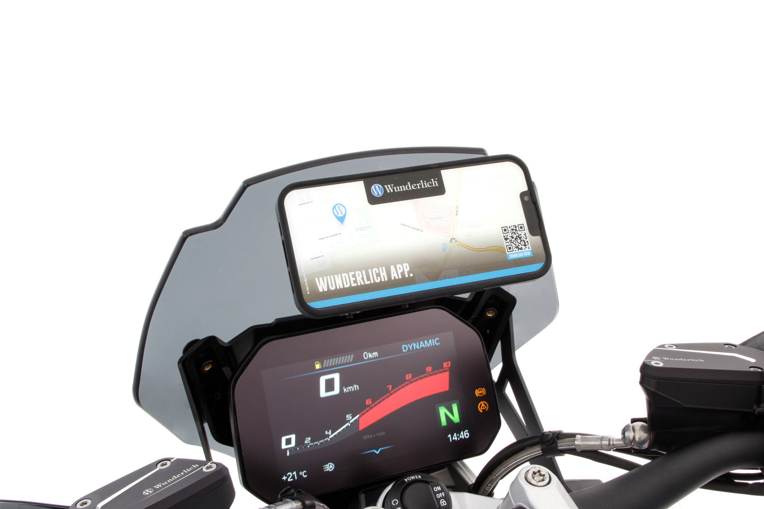 Wunderlich Universal Device Carrier | Black | BMW R 1250 RT - Pyramid Motorcycle Accessories