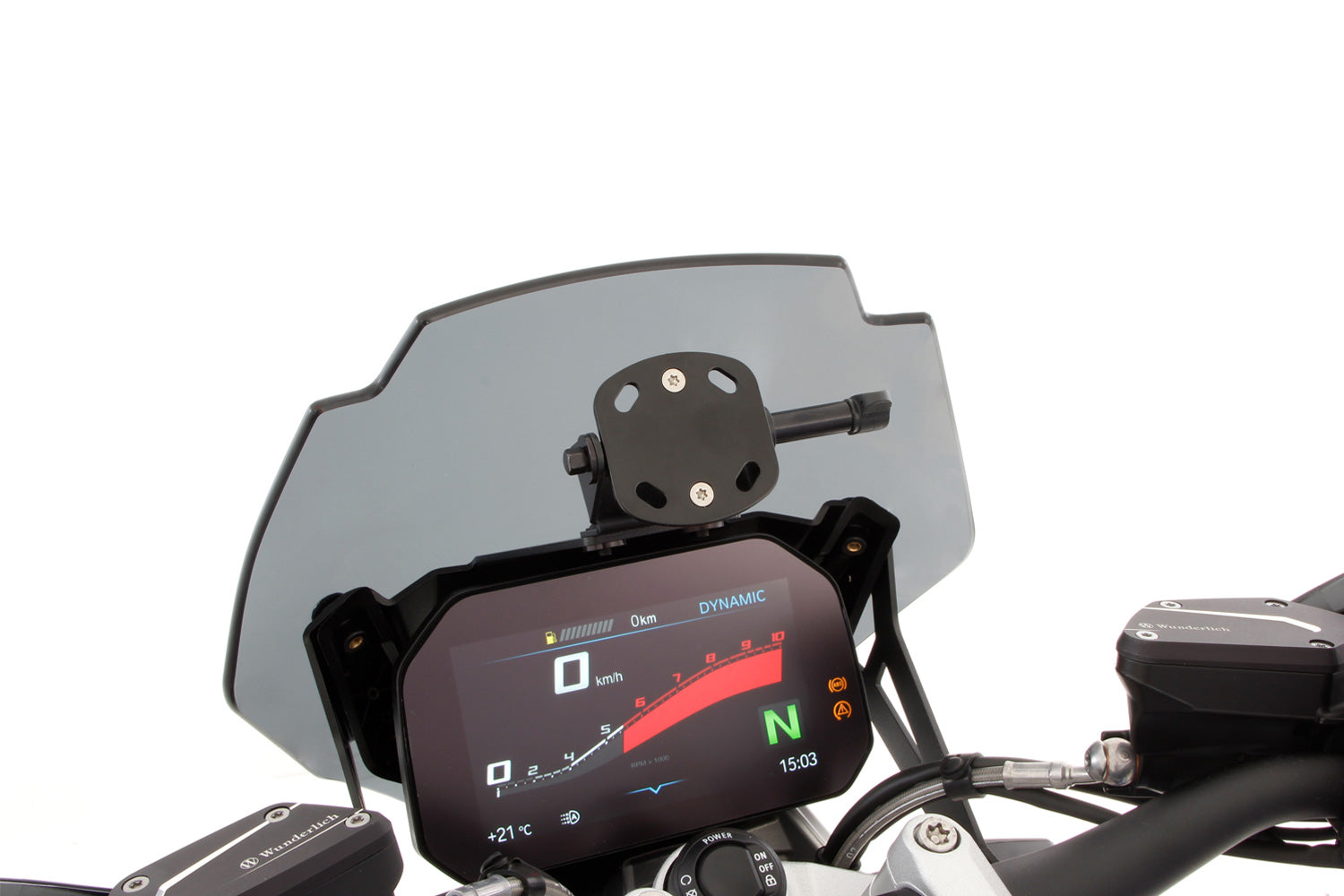 Wunderlich Universal Device Carrier | Black | BMW R 1250 RT - Pyramid Motorcycle Accessories