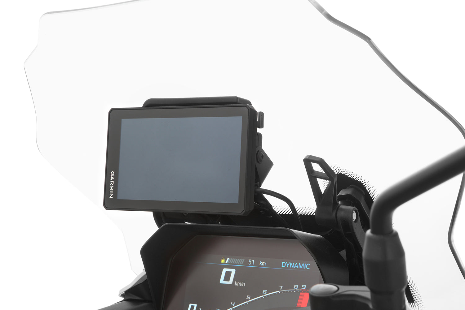 Wunderlich Licence Plate Holder Legere Vario | Black | BMW S 1000 R - Pyramid Motorcycle Accessories