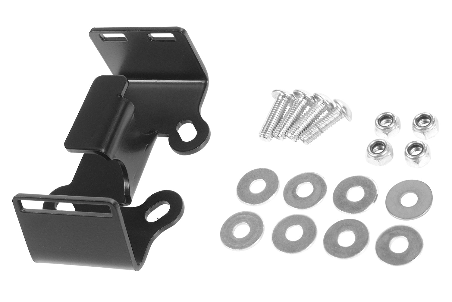 Wunderlich Licence Plate Holder Legere Vario | Black | BMW S 1000 R - Pyramid Motorcycle Accessories