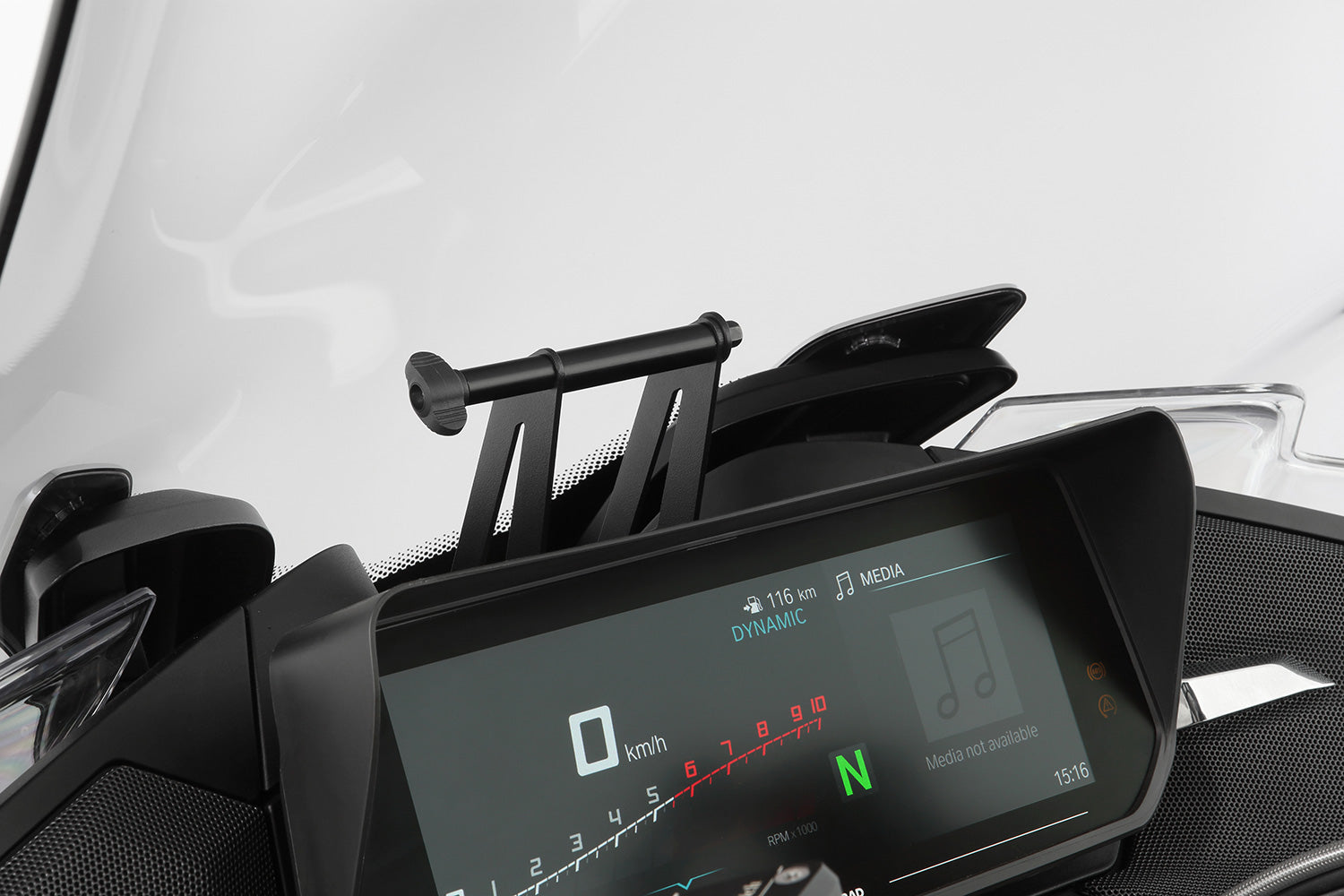 Wunderlich Universal Device Carrier | Black | BMW R 18 - Pyramid Motorcycle Accessories