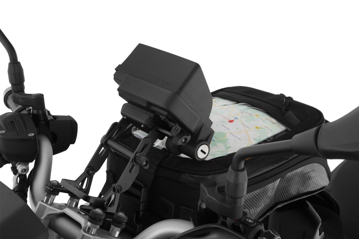 Wunderlich Tank Adapter Filler Cap Monza & Aston | Silver | BMW R nineT - Pyramid Motorcycle Accessories