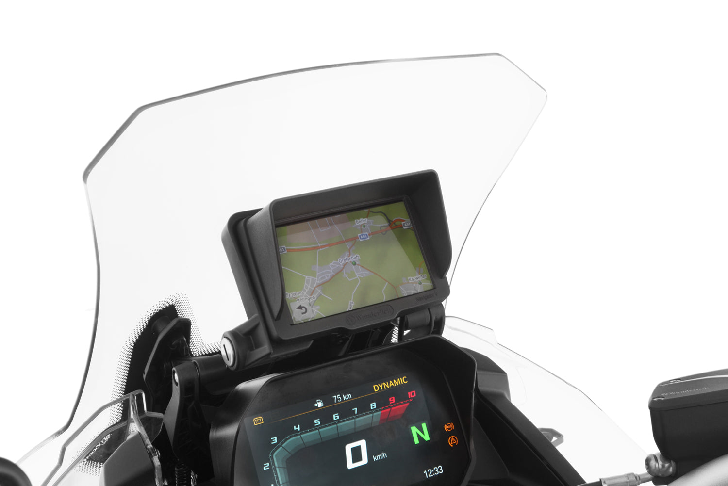 Wunderlich Base Holder For Original Navigator | C 400 GT - Pyramid Motorcycle Accessories