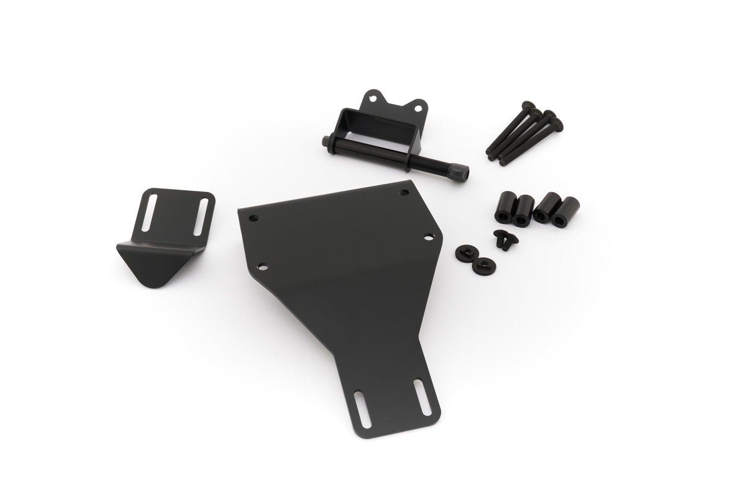Wunderlich Universal Device Carrier Vehicles with Windscreen Adjustment | Black - Pyramid Motorcycle Accessories