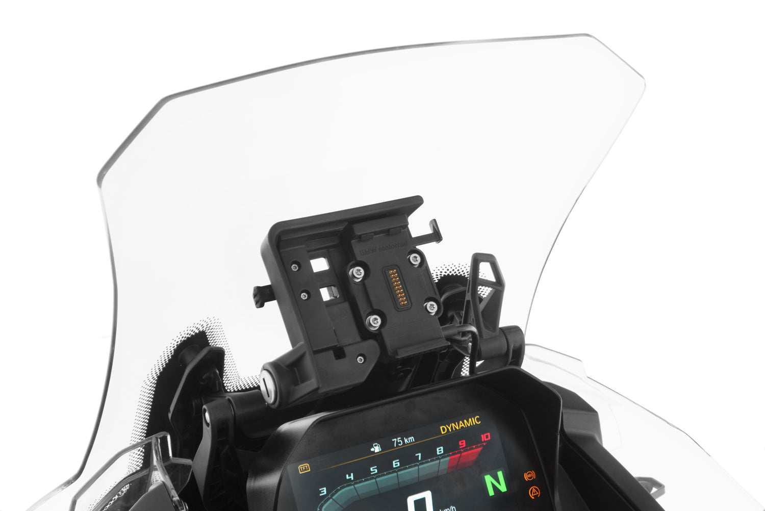 Wunderlich Base Holder For Original Navigator | F 750 GS | Black - Pyramid Motorcycle Accessories