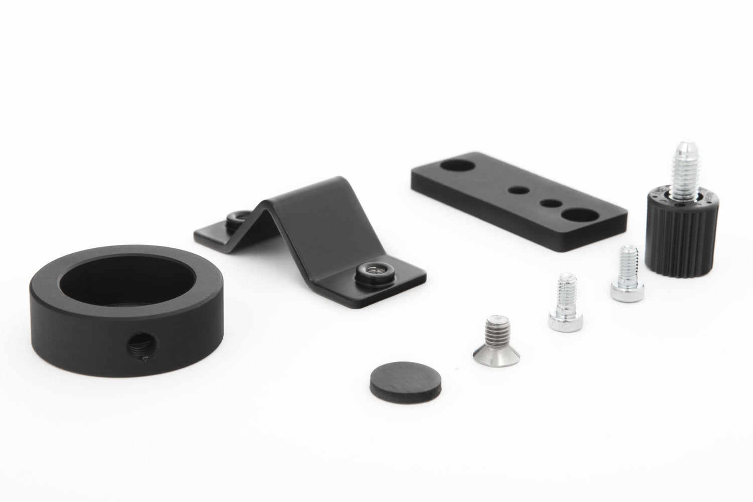 Wunderlich Multiclamp Circular Pipe Adapter | Black | BMW R nineT - Pyramid Motorcycle Accessories