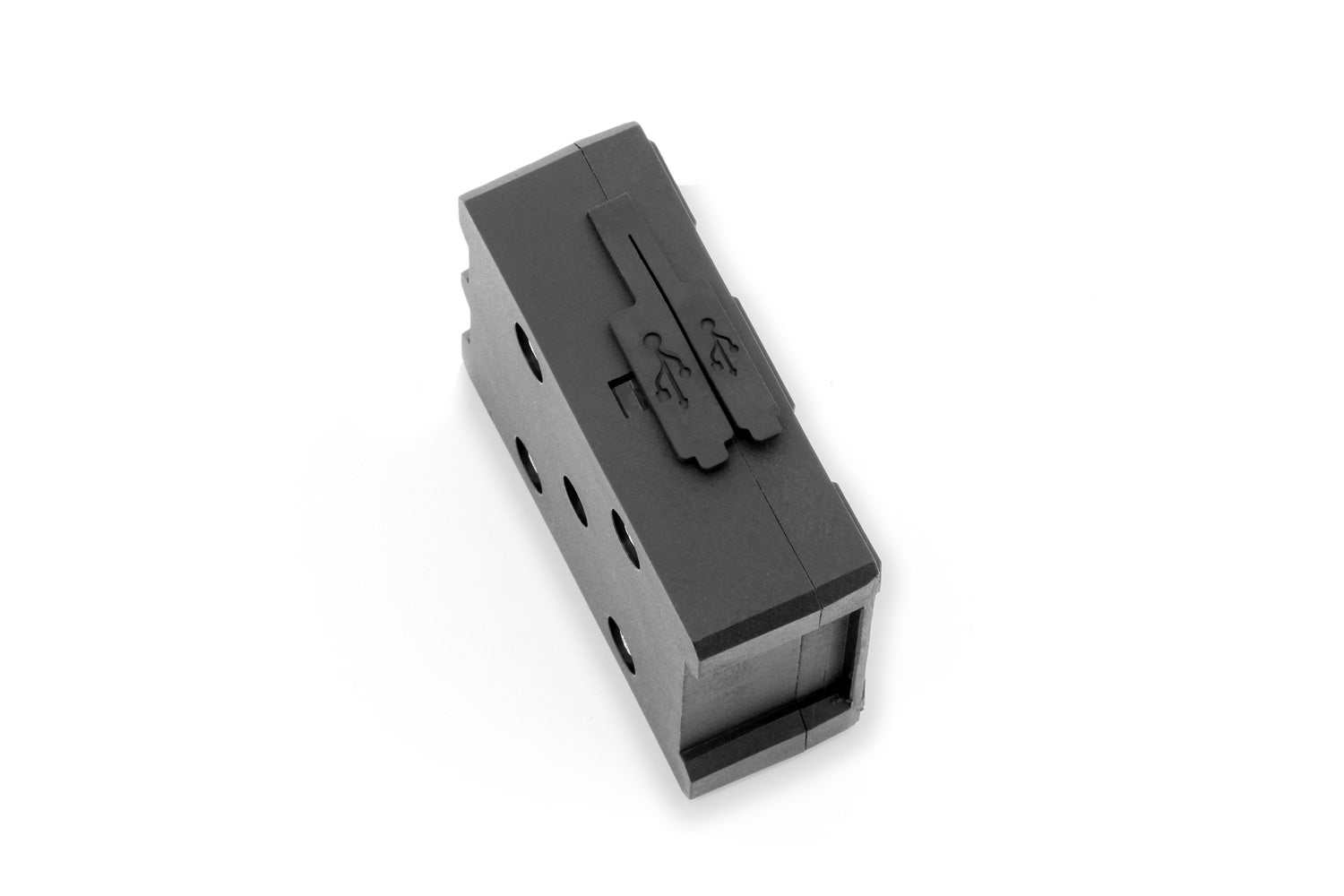 Wunderlich Usb Charging Box Sp Connect Anti Vibration Module | Black - Pyramid Motorcycle Accessories