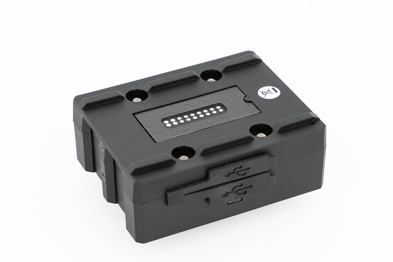 Wunderlich USB Double Socket USB-C with Socket Installation | Black | BMW R 1300 GS - Pyramid Motorcycle Accessories