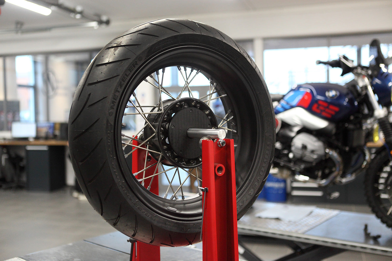 Wunderlich Kite Rim Kit 17 Inches Set | Black-Blue | BMW R 1200 GS - Pyramid Motorcycle Accessories