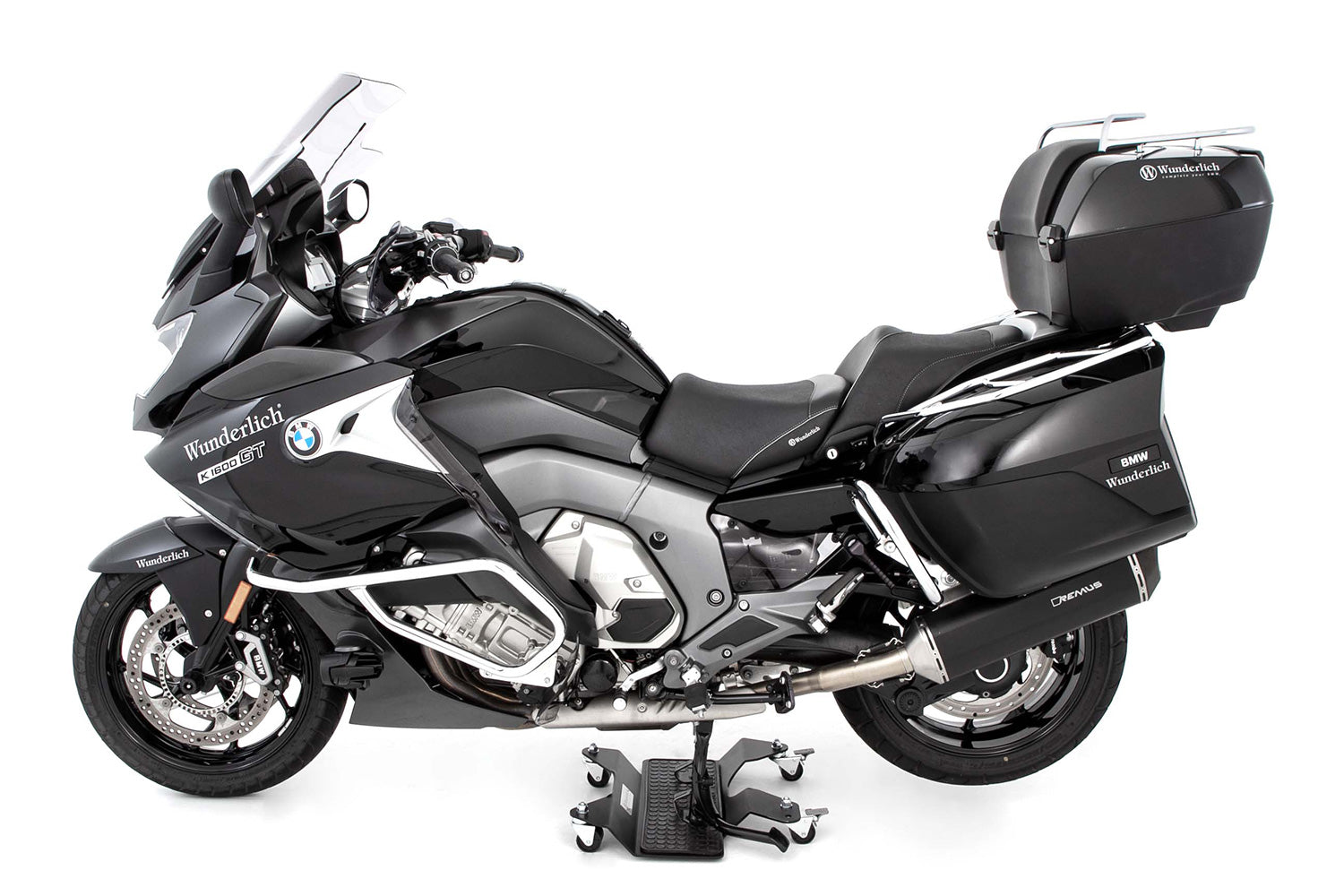 Wunderlich Manoeuvring Assistant | Black | BMW R nineT - Pyramid Motorcycle Accessories