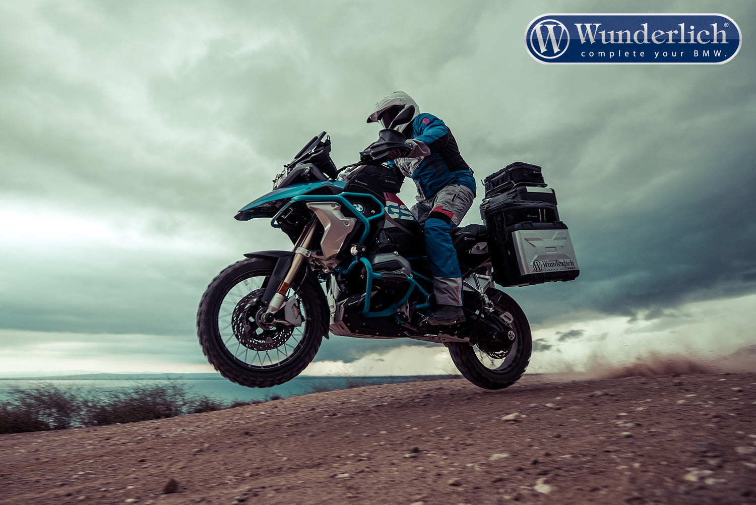 Wunderlich Universal Crossbar 250mm | Silver | BMW F 650 GS - Pyramid Motorcycle Accessories