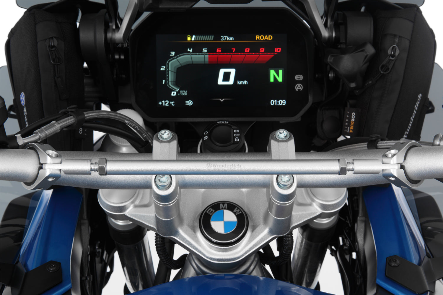 Wunderlich Crossbar | Silver | R 1250 Rย -ย ย Pyramid Motorcycle Accessories
