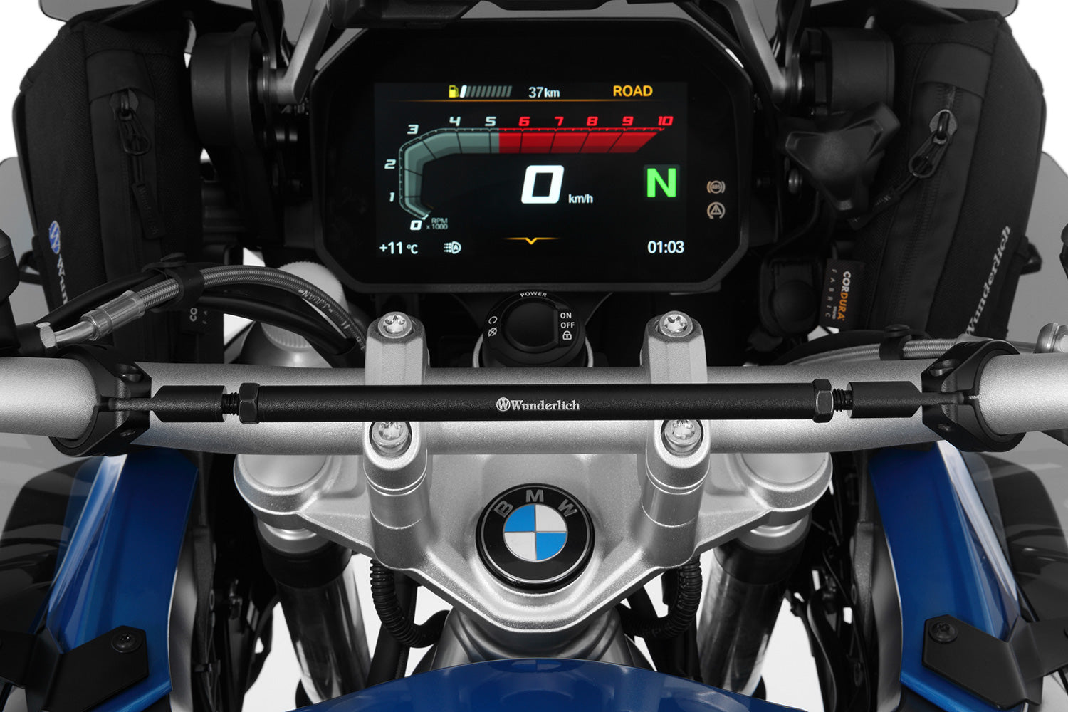 Wunderlich Crossbar | Silver | F 900 XRย -ย ย Pyramid Motorcycle Accessories