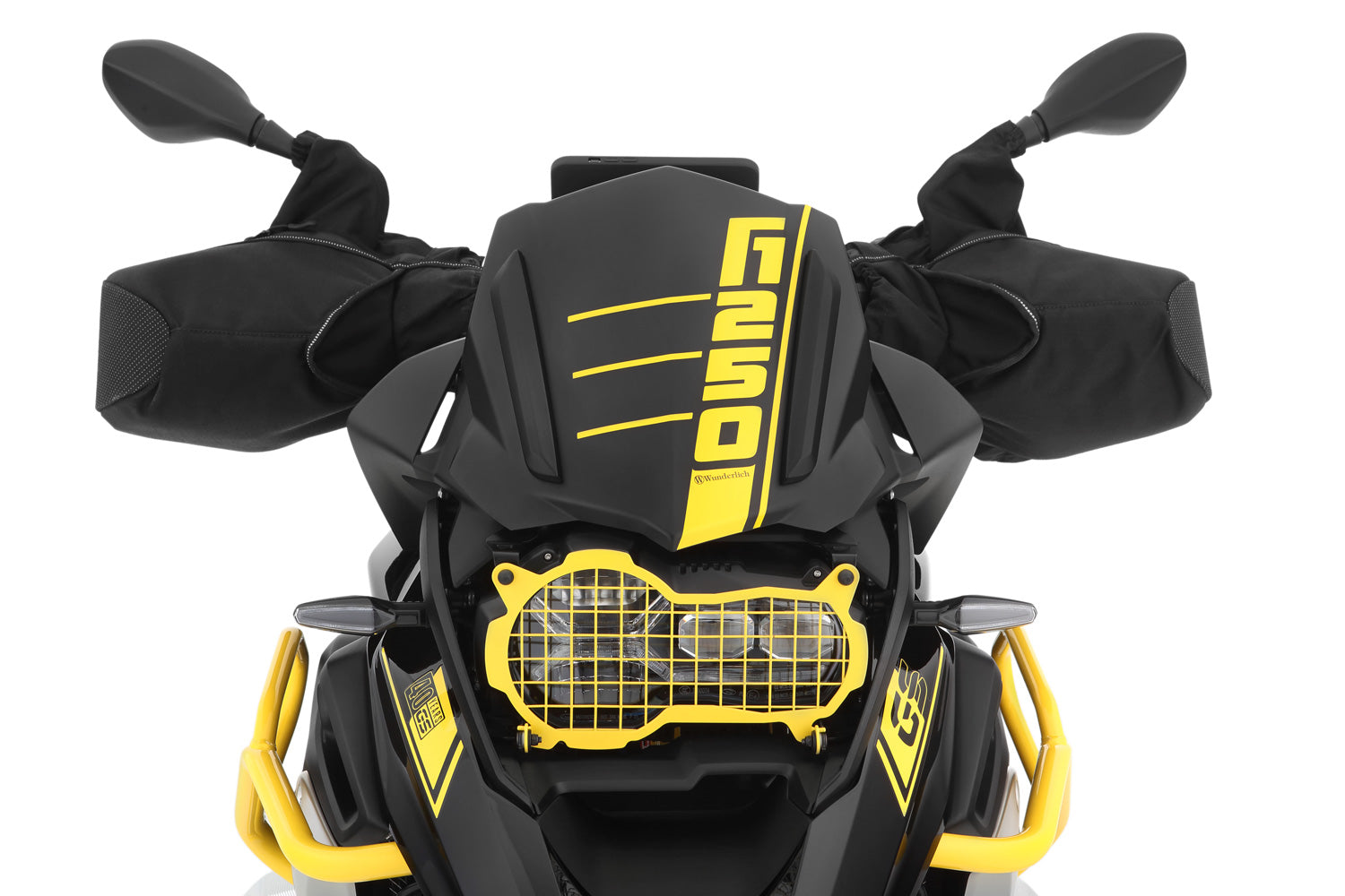 Wunderlich Handlebar Muffs Set | Black | BMW R nineT - Pyramid Motorcycle Accessories