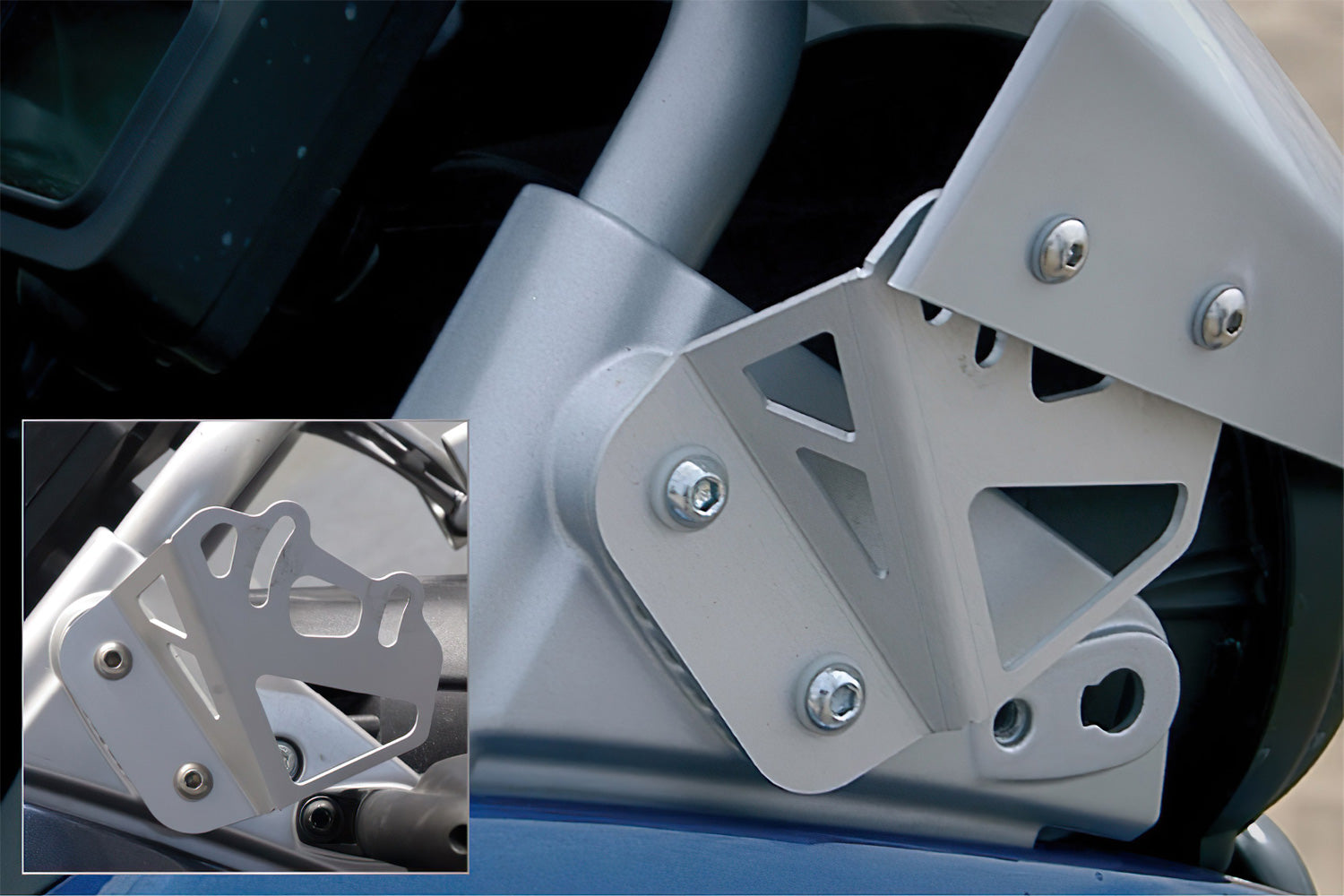 Wunderlich Windshield Flowjet | Black | BMW F 750 GS - Pyramid Motorcycle Accessories