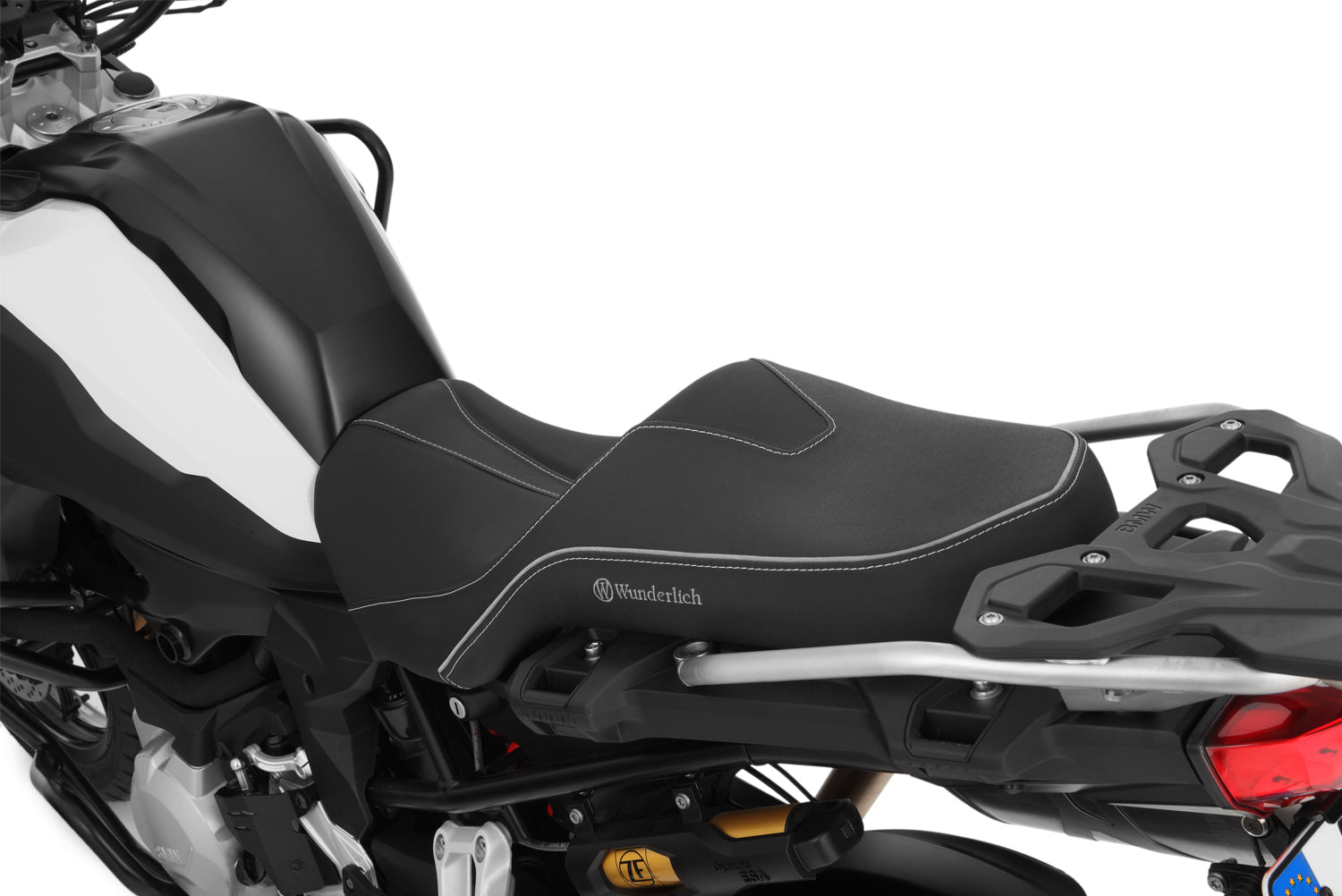 Wunderlich Seat Aktivkomfort -25mm Low | Black | BMW F 900 GS Adventure - Pyramid Motorcycle Accessories