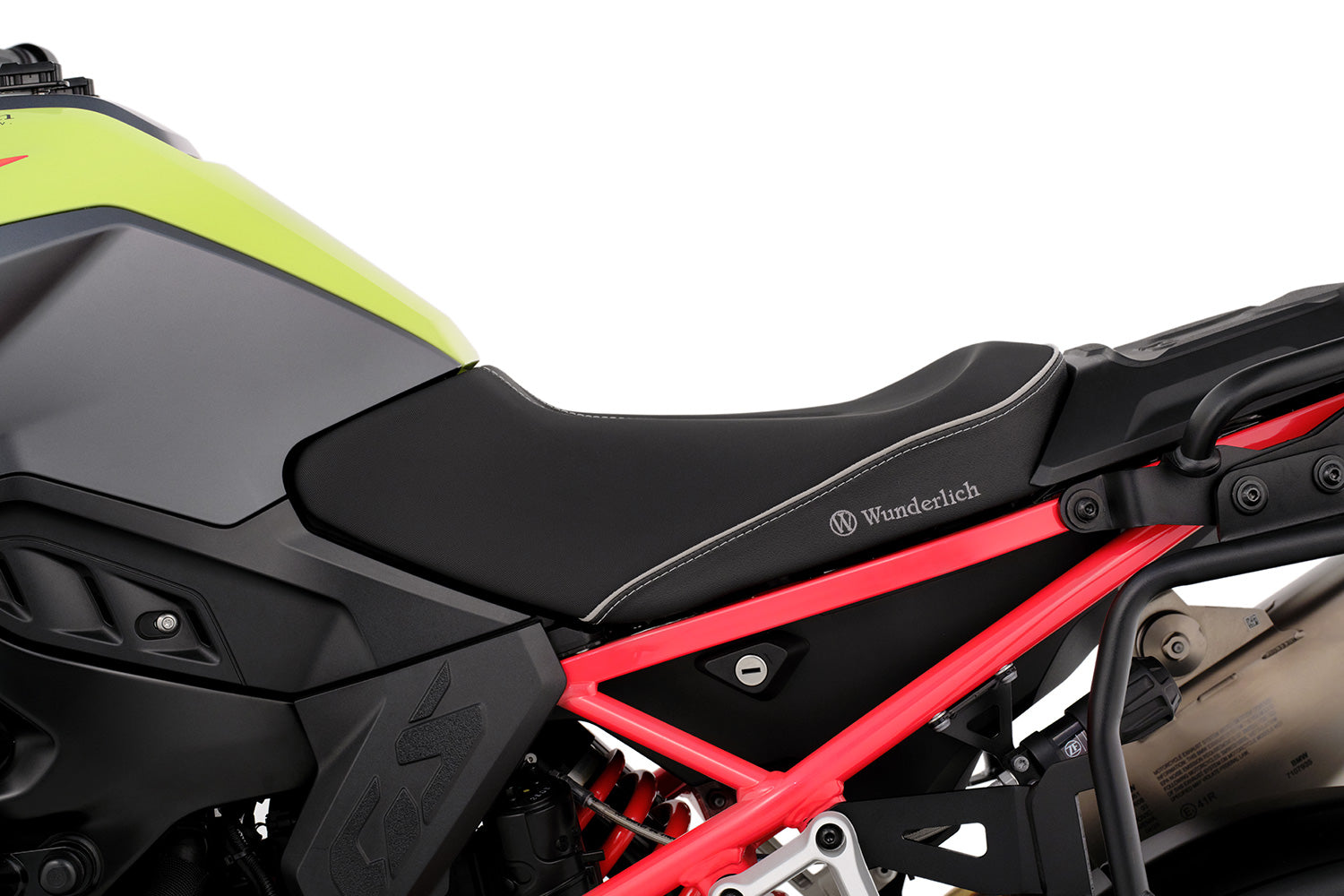 Wunderlich Aktivkomfort Solo Rider Seat | F 900 GS | Black - Pyramid Motorcycle Accessories