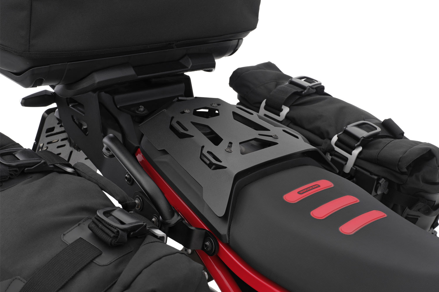 Wunderlich Luggage Rack | Black | BMW K 1600 Bagger - Pyramid Motorcycle Accessories