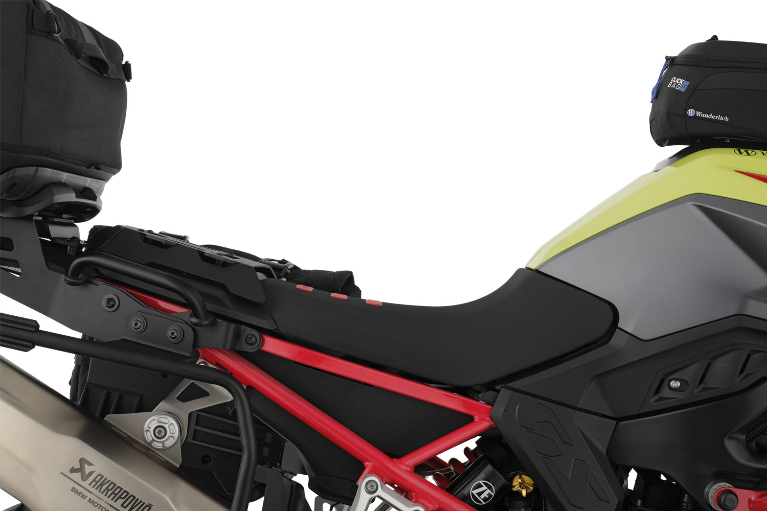Wunderlich Luggage Rack | Black | BMW K 1600 Bagger - Pyramid Motorcycle Accessories