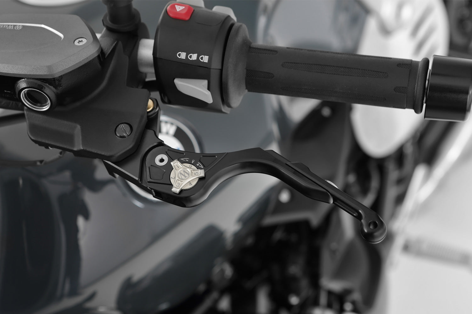Wunderlich Vario Clutch Lever | Black | BMW S 1000 XR - Pyramid Motorcycle Accessories