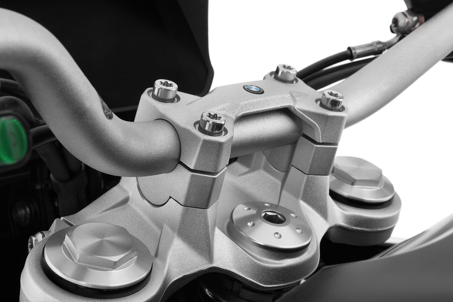 Wunderlich Ergo Rider Footrest Relocation | Silver - Pyramid Motorcycle Accessories