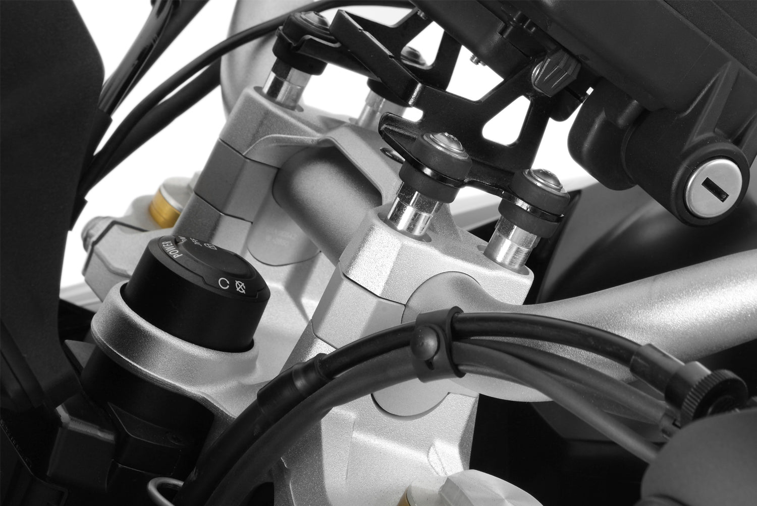 Wunderlich Ergo Hand Guards | White - Pyramid Motorcycle Accessories