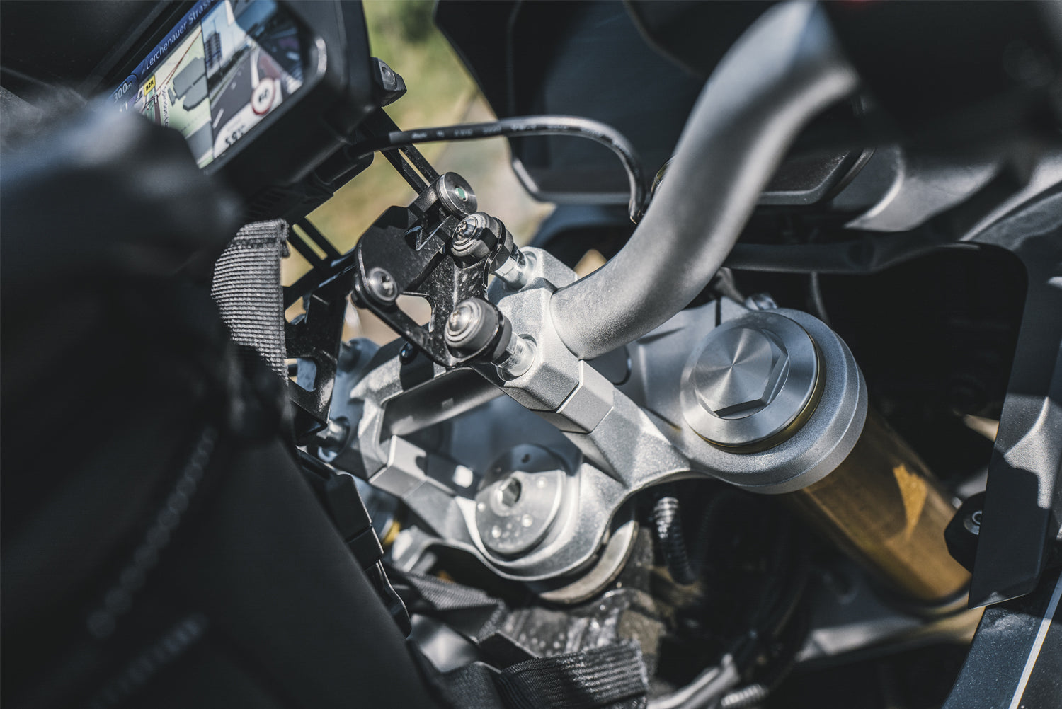 Wunderlich Ergo Hand Guards | White - Pyramid Motorcycle Accessories