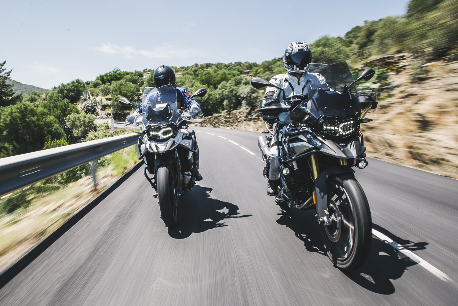 Wunderlich Ergo Handlebar Riser For Models | Silver | R 1300 R - Pyramid Motorcycle Accessories